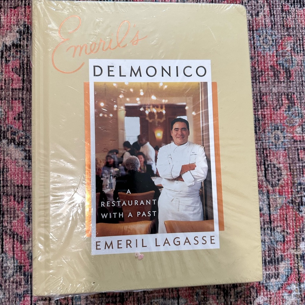 🍽️ Emeril’s Delmonico: A Restaurant with a Past – Hardcover (Brand New, Sealed)